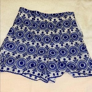 Zara crochet shorts XS